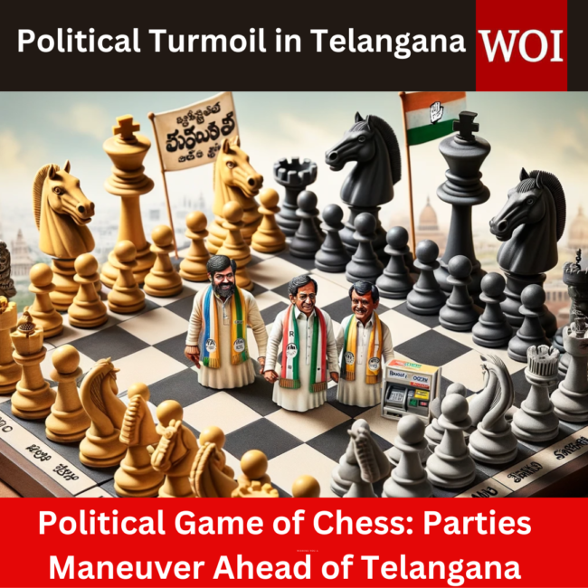 Political Game of Chess: Parties Maneuver Ahead of Telangana Elections ...